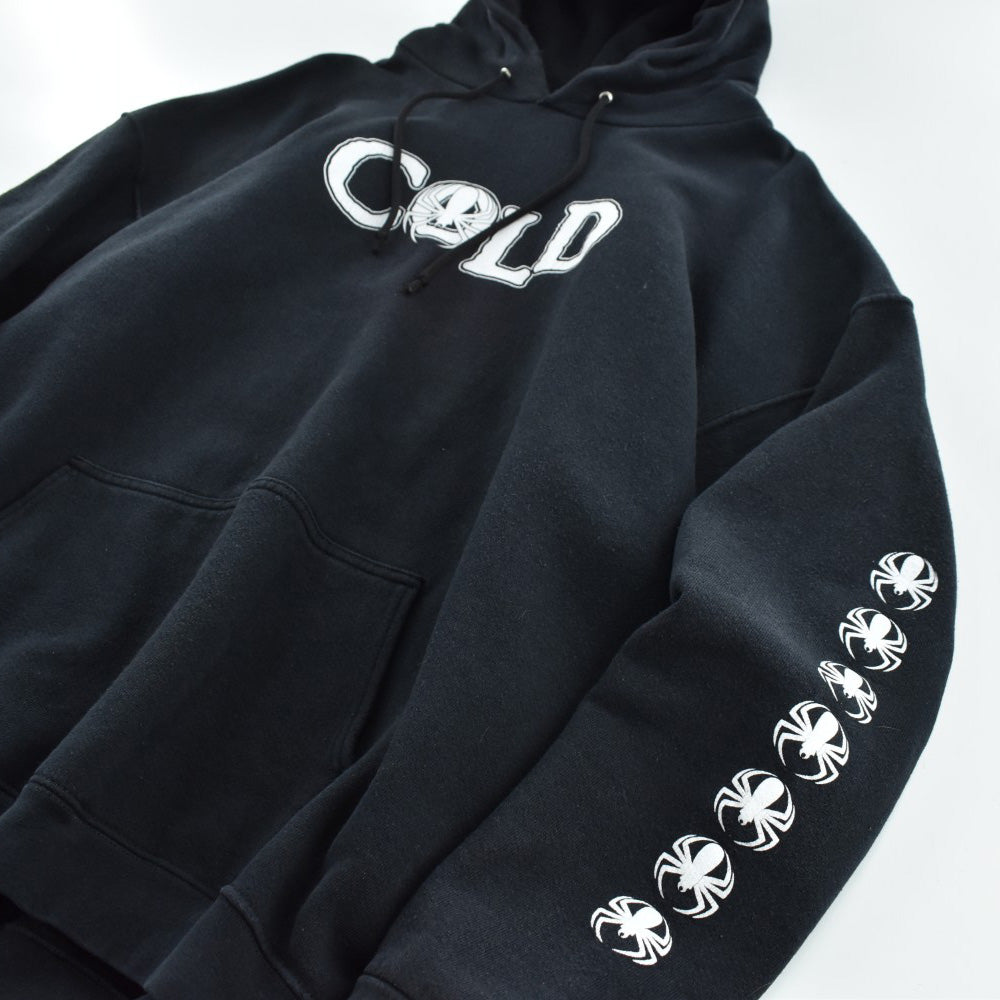 Y2K COLD スパイダーロゴ ニューメタル スウェットフーディー 261030H