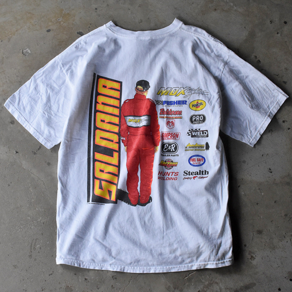 90's ARIZONA “Joey Saldana #17” レーシング Tシャツ 231004