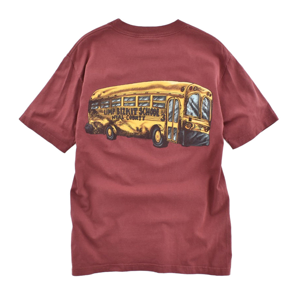 90's LIMP BIZKIT "SCHOOL BUS" ニューメタル ロックTシャツ 260821H
