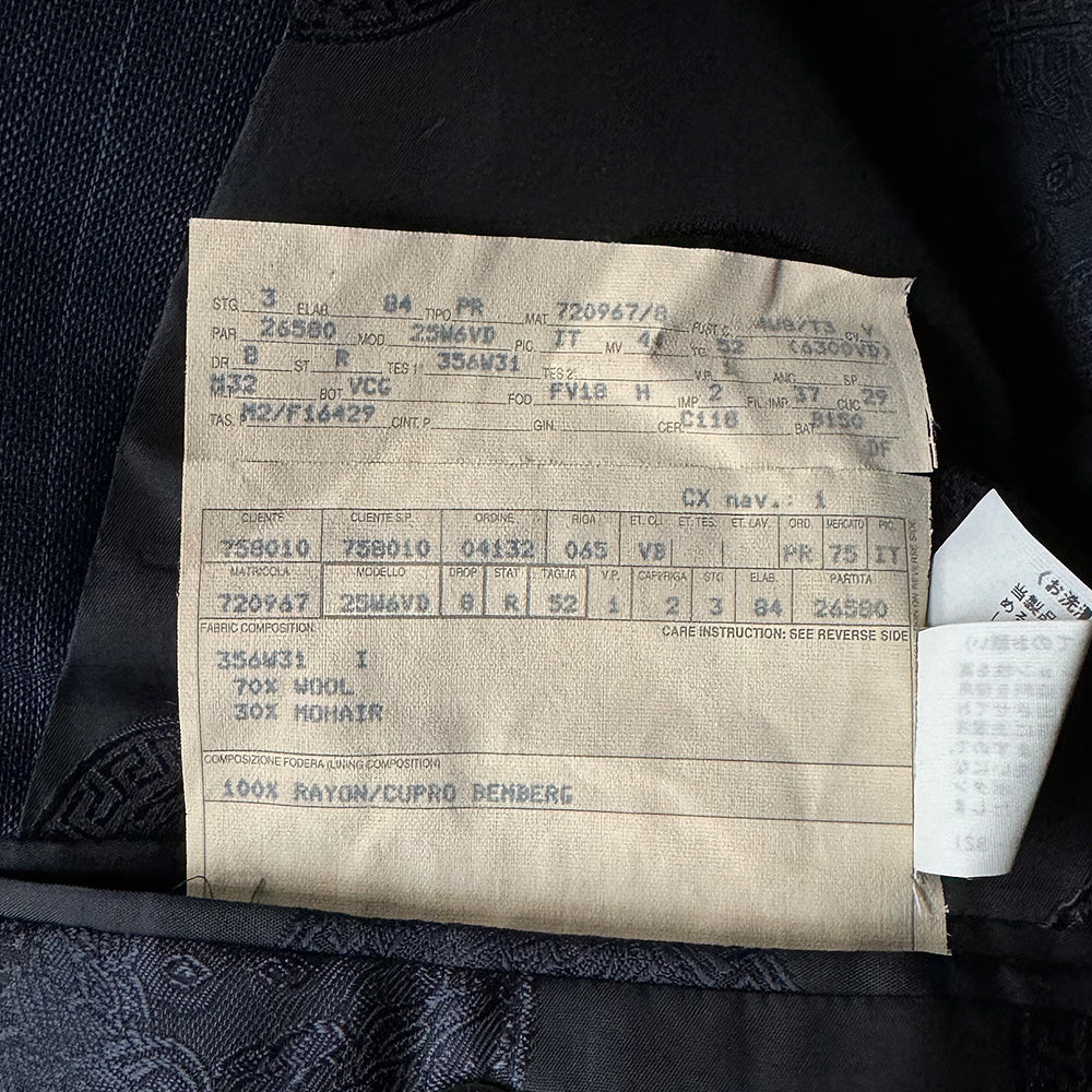 90's GIANNI VERSACE set up suit！ Italy製 240224HYY