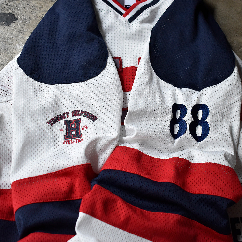 90's TOMMY HILFIGER ホッケーシャツ 240606H