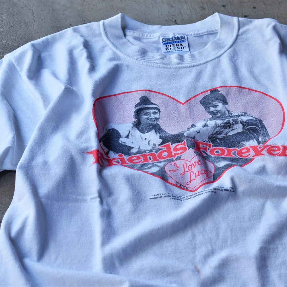 Y2K　I Love Lucy/アイ・ラブ・ルーシー “Friends Forever” Tシャツ　230721