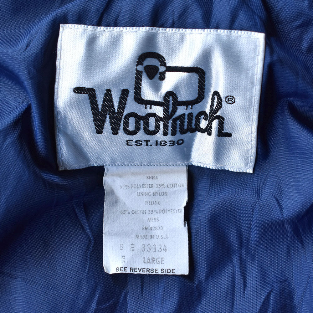 70-80’s Woolrich 中綿入り マウンテンジャケット USA製 240204