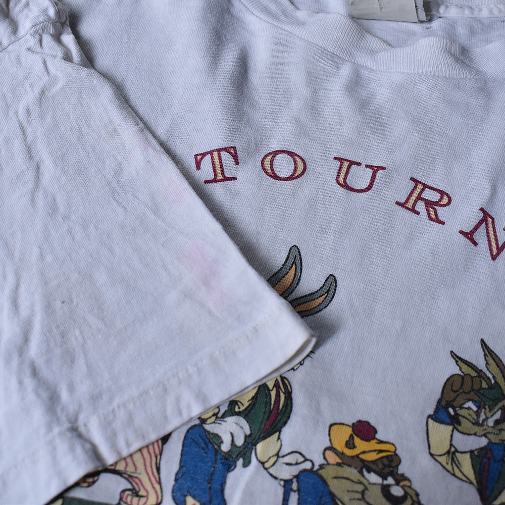 90's　Looney Tunes/ルーニー・テューンズ "GOLF PARIS TOURNAMENT" Tシャツ　USA製　230706