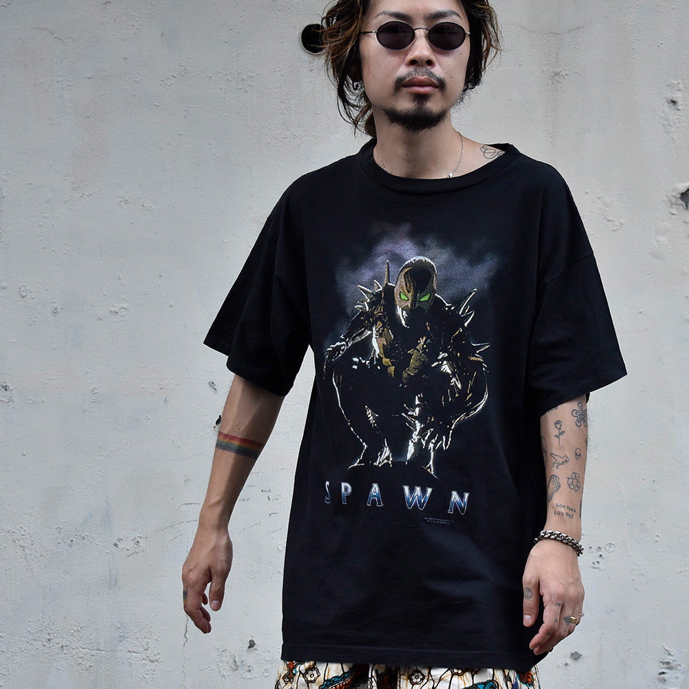 90's　"SPAWN/スポーン"　Image Comics Tee　230829H