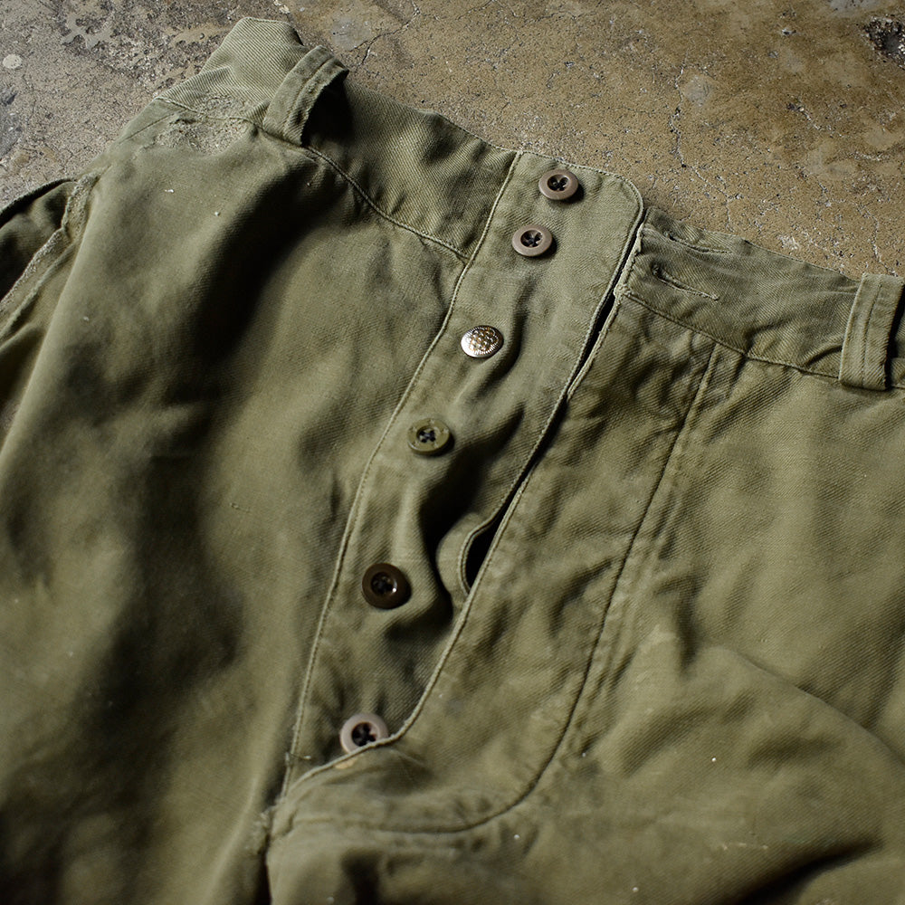 40's～ ダメージ！ French Army M-47 フィールドパンツ 前期型 231209H