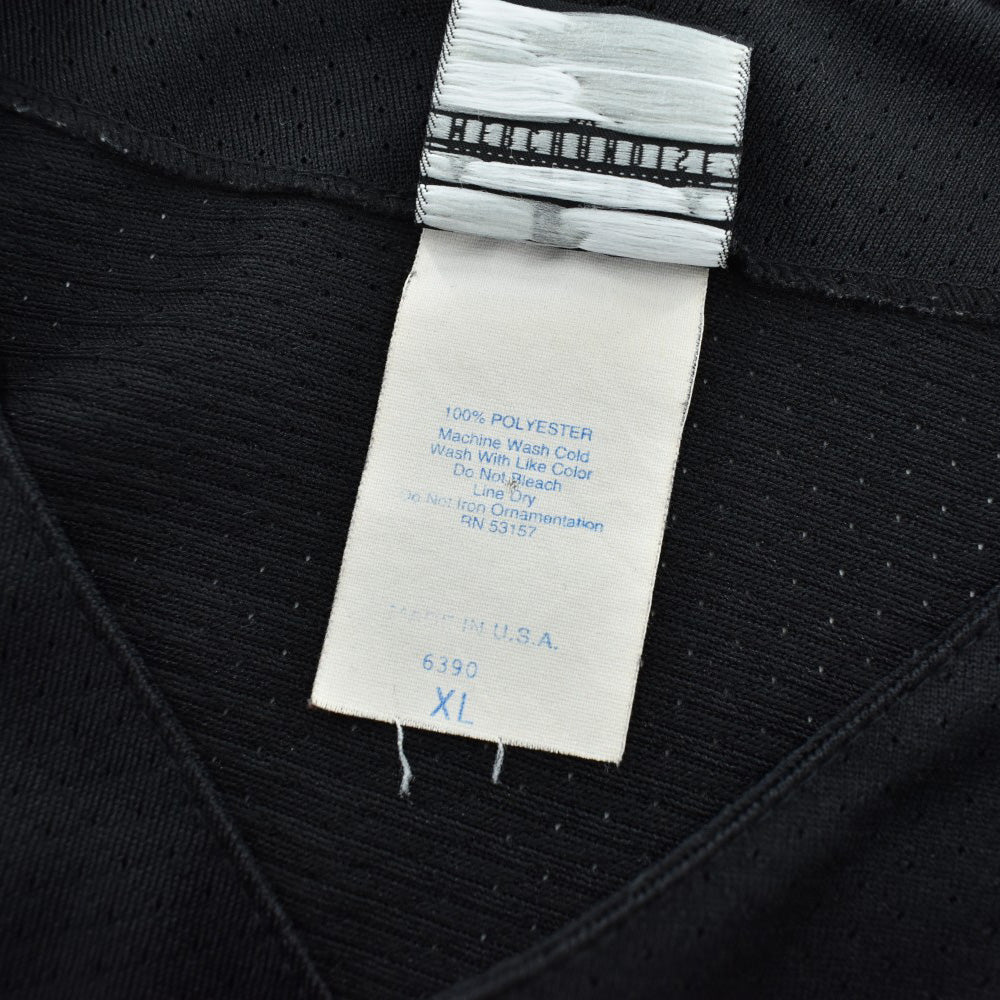 90's Majestic MLB "New York Yankees" ベースボールシャツ 黒 USA製 260929H