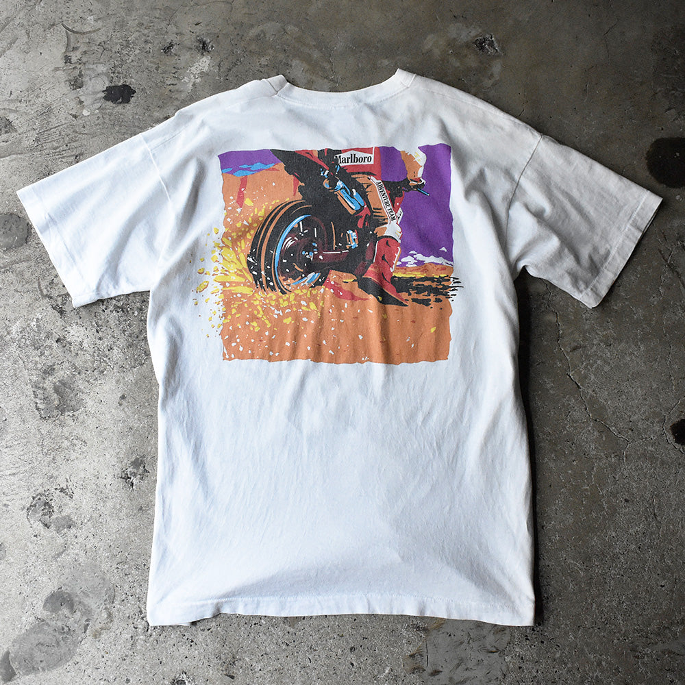 90's Marlboro “ADVENTURE TEAM“ ポケットTシャツ USA製 250628H