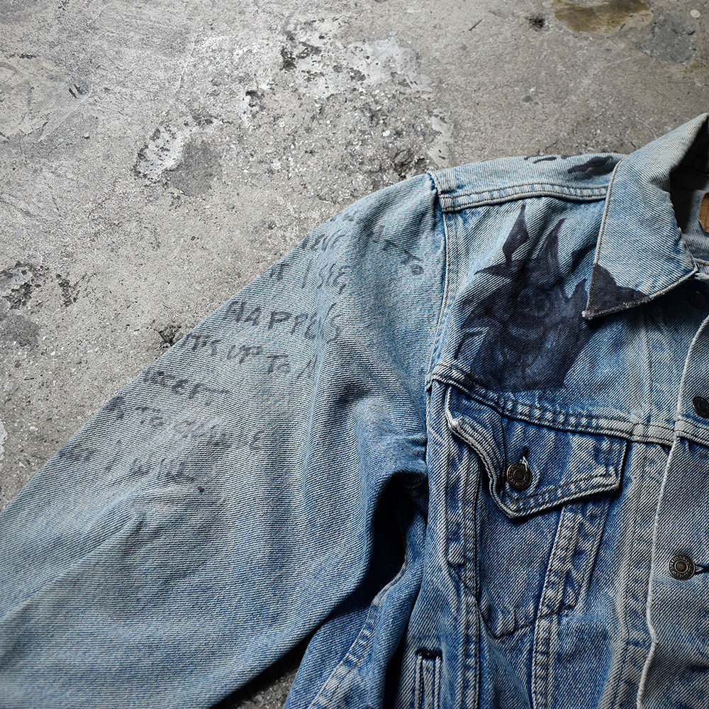 80's ペイント！ Levi's 70506-0216 デニムジャケット USA製 240518H