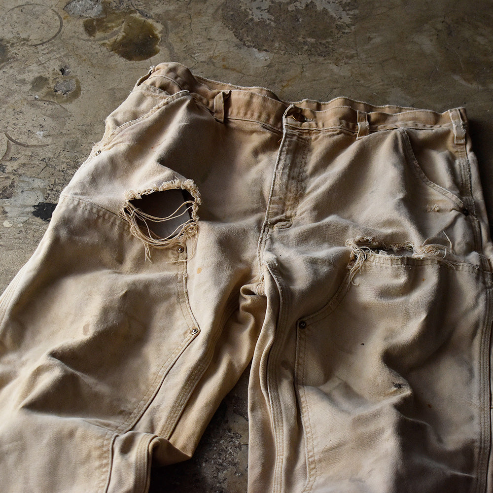 ダメージ！ Carhartt ダブルニー ダック ペインターパンツ 240819H