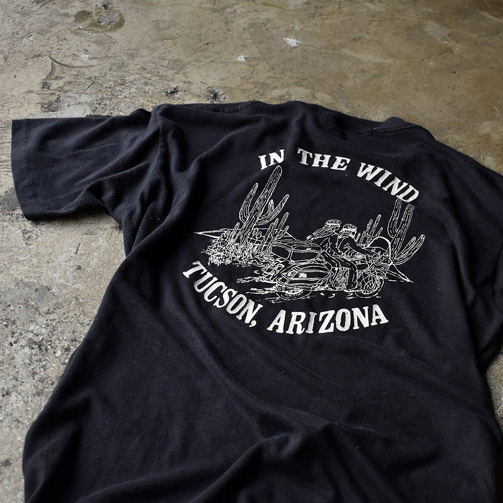 80's～ Harley Davidson 3D EMBLEM イーグル Tシャツ USA製 240718H