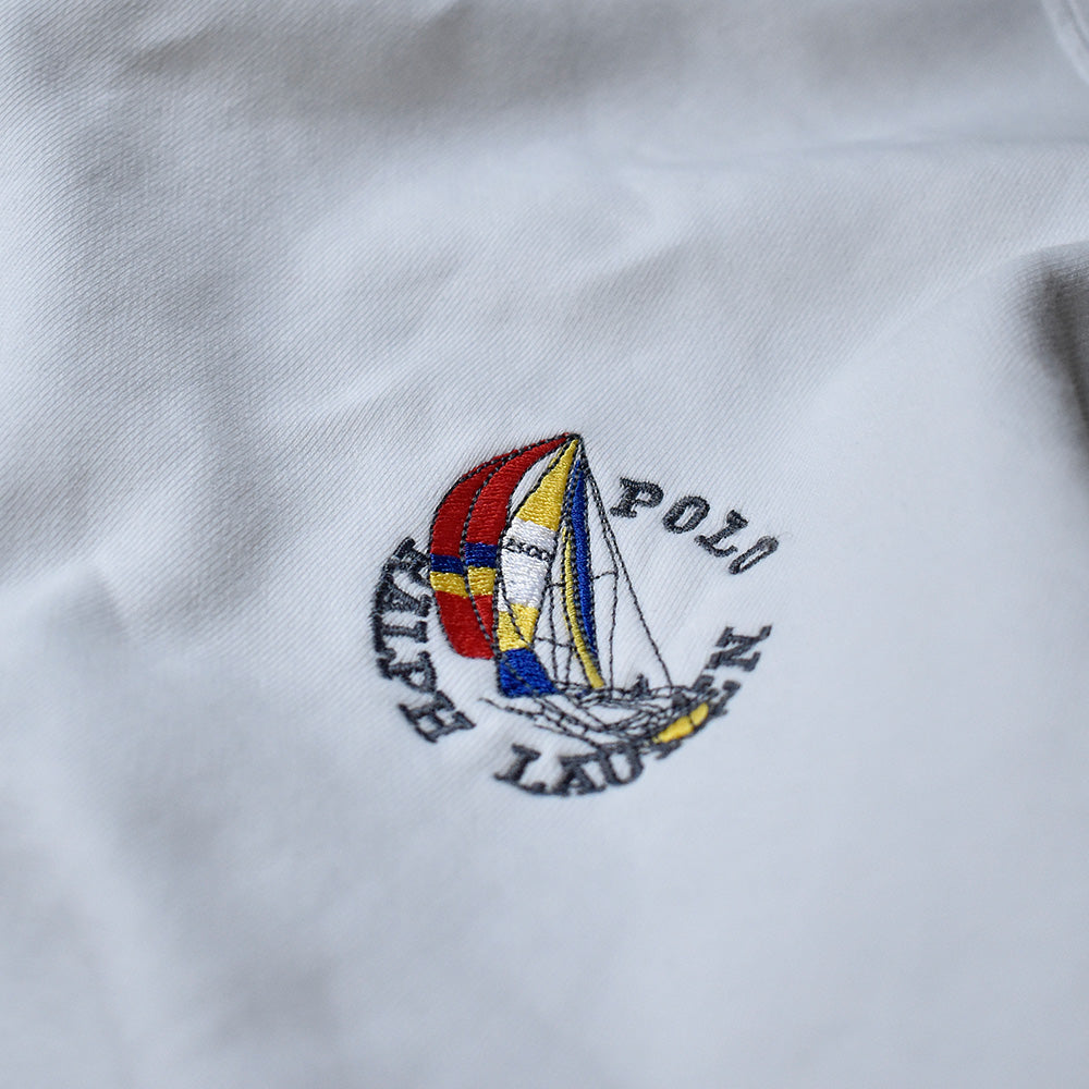 90's Polo Ralph Lauren セーリングロゴ刺繍 スウェット 240608H