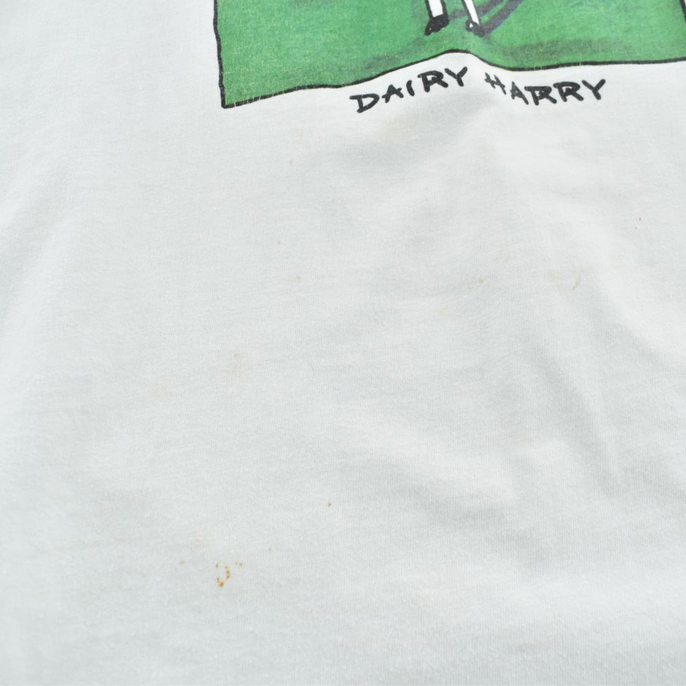 90's “DAIRY HARRY” パロディTシャツ USA製 260508H