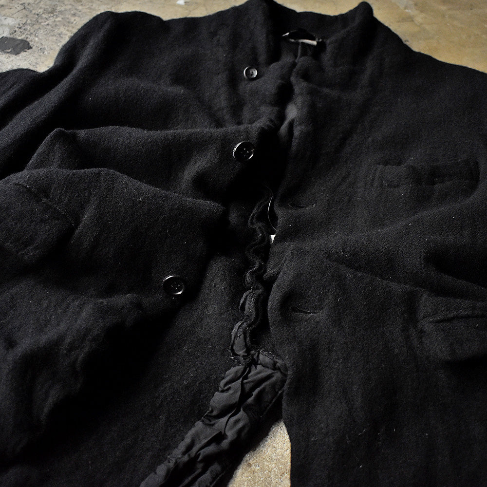 BLACK Comme des Garçons 94'復刻 縮絨ジャケット ブラックカラー！レア 240105H