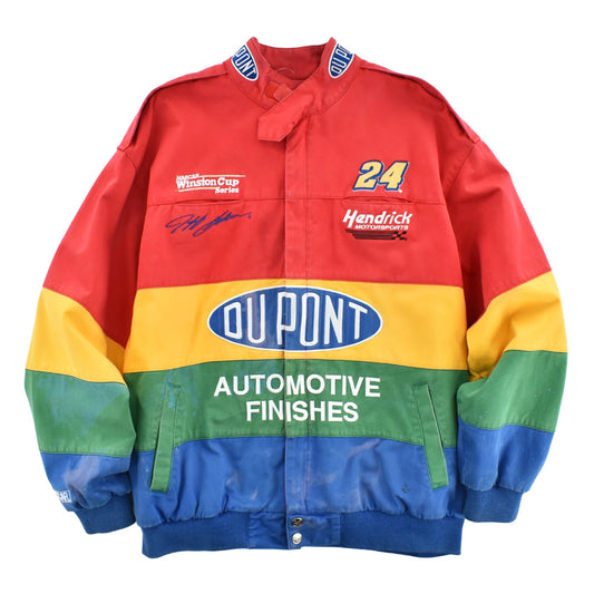 90's CHASE AUTHENTICS NASCAR “DUPONT” レーシングジャケット 260303H