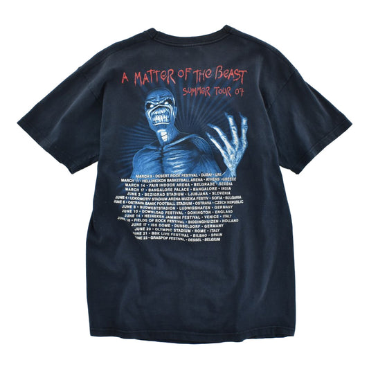 Y2K Iron Maiden "A MATTER OF THE BEAST" ツアー ロックTシャツ 260512H