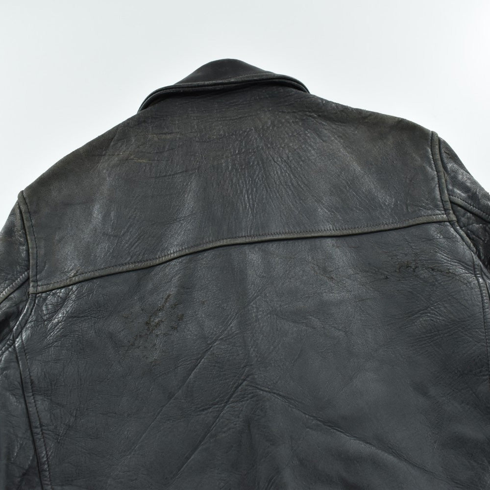 60's~ M.I.C フレンチレザー カーコート 260224H