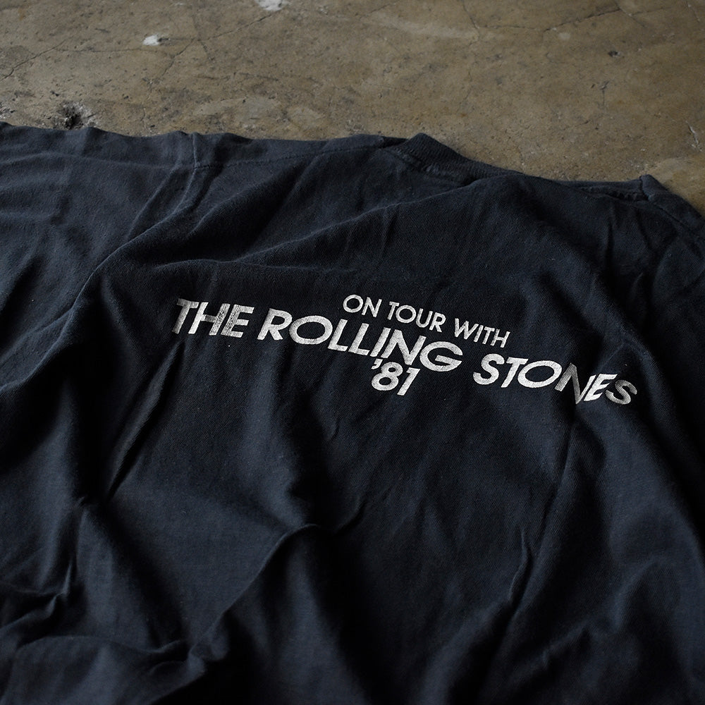 80's　The Rolling Stones/ローリング・ストーンズ　1981 American Tour　"JOVAN" Tee　230907HYY