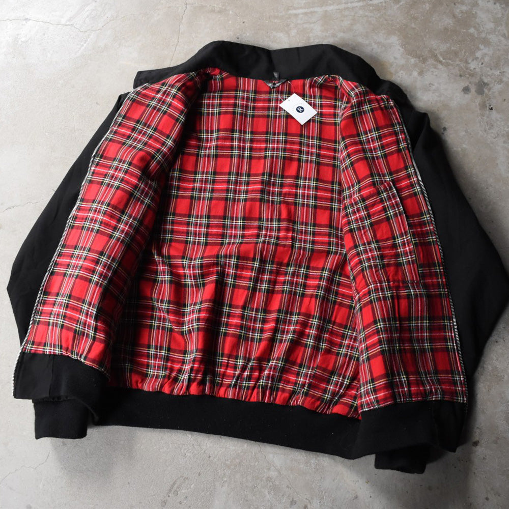 90’s UK Harrington “Joy Division” スウィングトップ ジャケット 黒 251107H