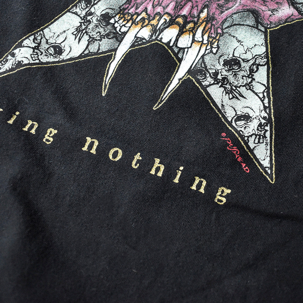 90's Metallica×Pushead “King Nothing” Tシャツ 240630H