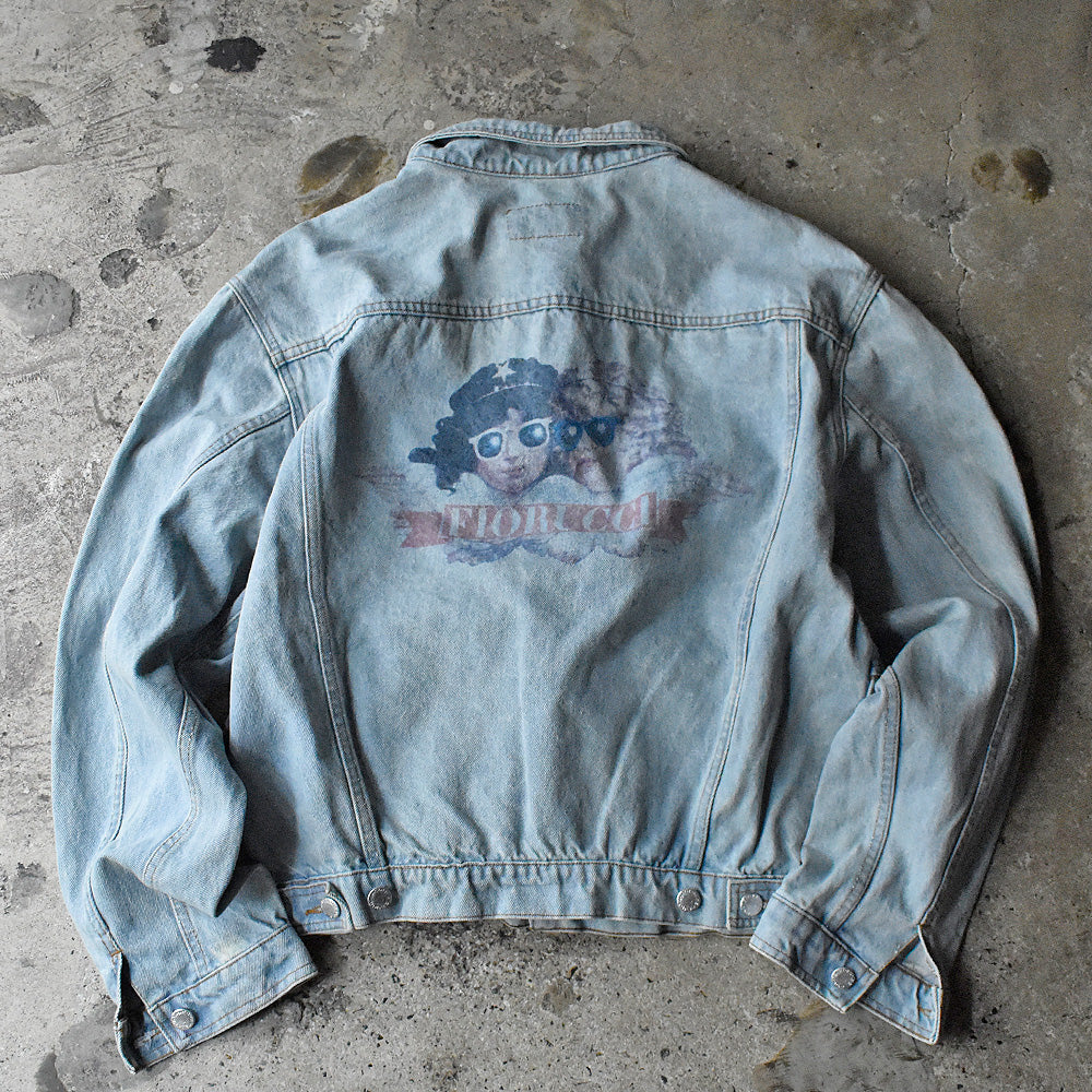 90's FIORUCCI デニムジャケット Italy製 231118H