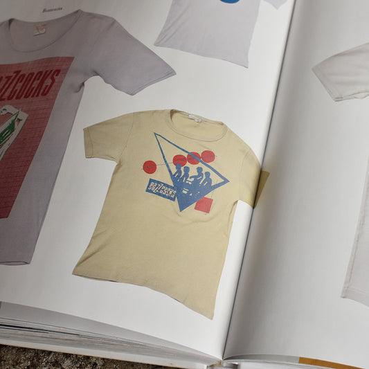70's Buzzcocks “A Different Kind Of Tension” ロック Tシャツ Euro製 写真集"Couleurshirt"掲載 231002H