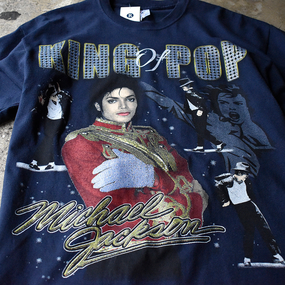 Y2K Michael Jackson “KING OF POP” Tシャツ 250331H