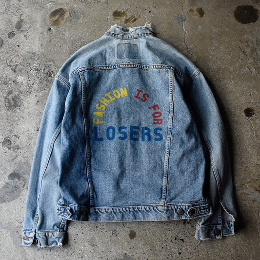 90's Levi's 70507 “Fashion is for losers” デニムジャケット USA製 250407H