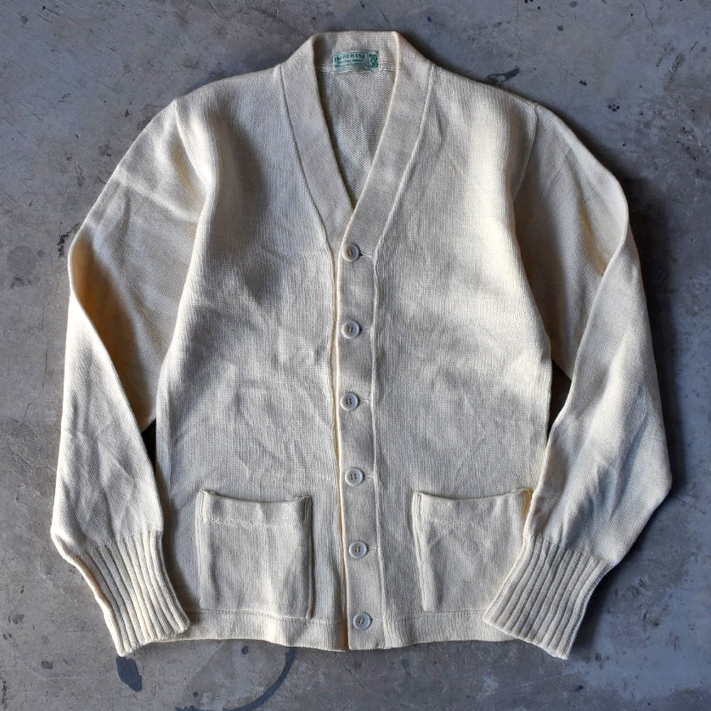 50's IMPERIAL レタード ウールカーディガン 251212H – LABORATORY®