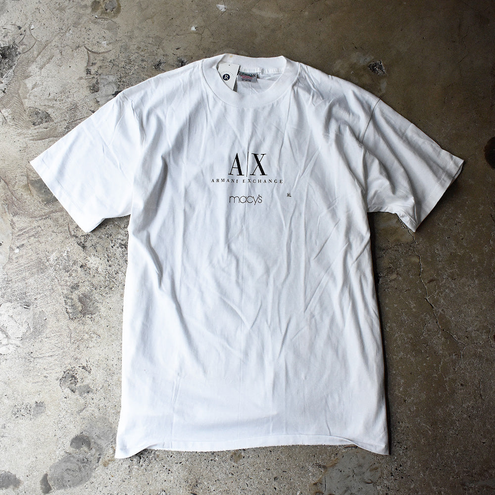 90's デッドストック！ “ARMANI EXCHANGE×macy’s“ Tシャツ USA製 250625H