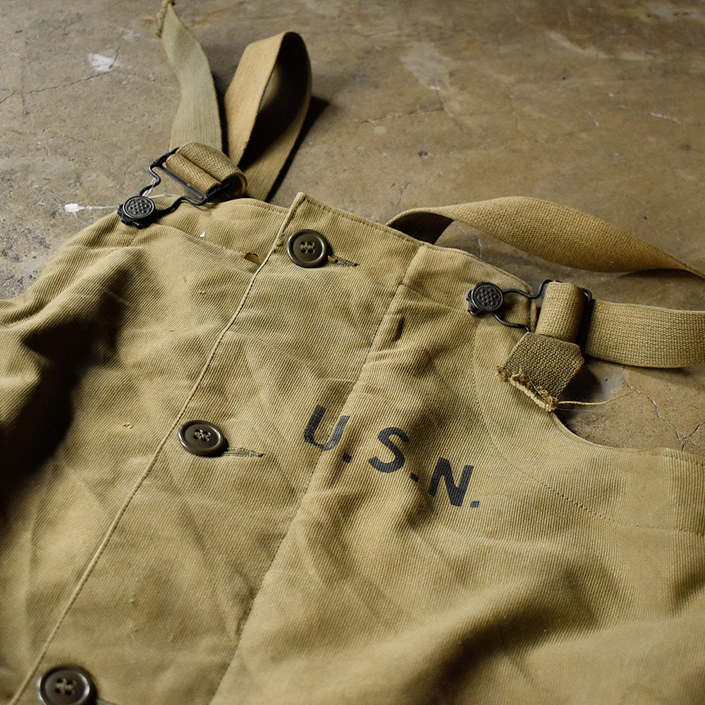 米海軍 N-1 デッキパンツ ステンシル 1940年代 ヴィンテージ