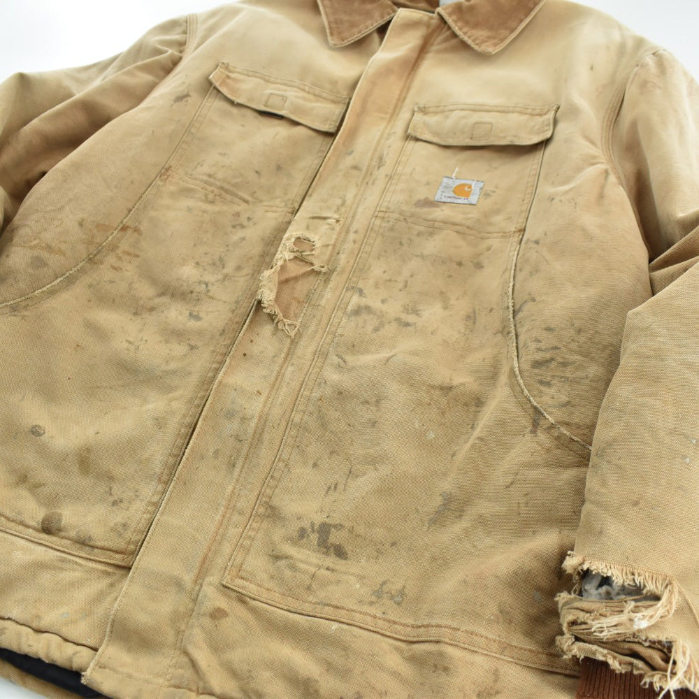 90's Carhartt "BORO" トラディショナルコート 茶 260306H