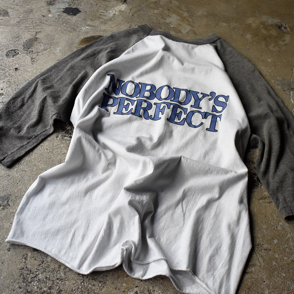 80's Deep Purple “Nobody's Perfect” ラグランスリーブTシャツ 241222H
