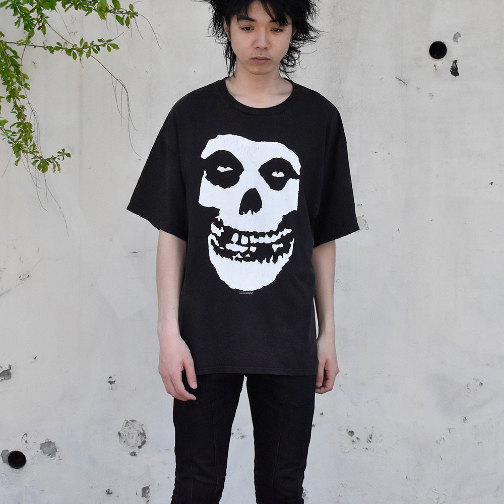 Y2K The Misfits “Skull” Tシャツ 250504H