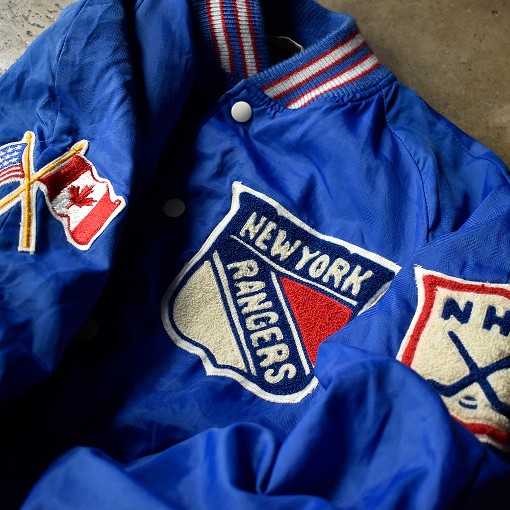 70's～ “New York Rangers“ リバーシブルジャケット USA製 241226H