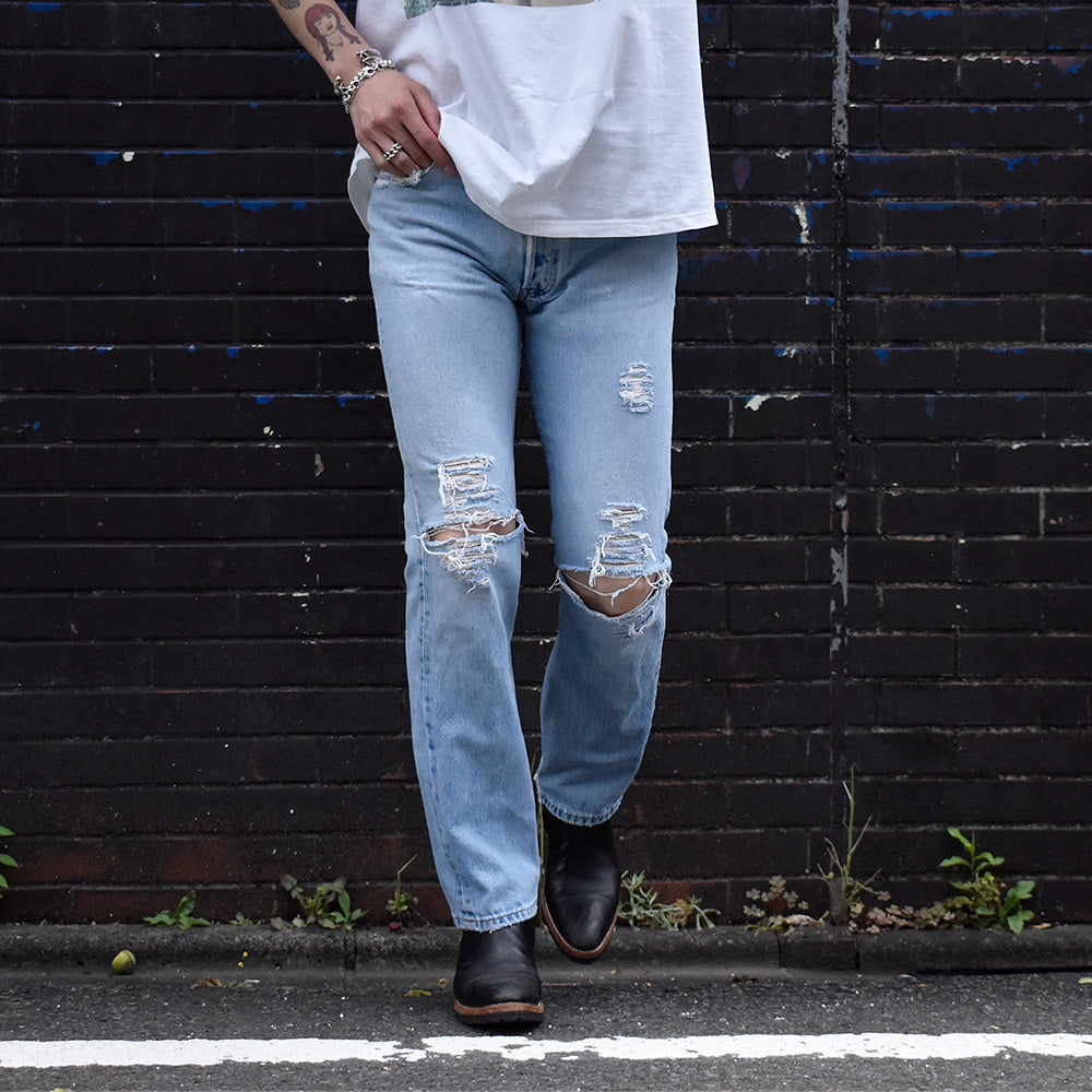 90's ダメージ！ Levi's 501 デニムパンツ 240624H