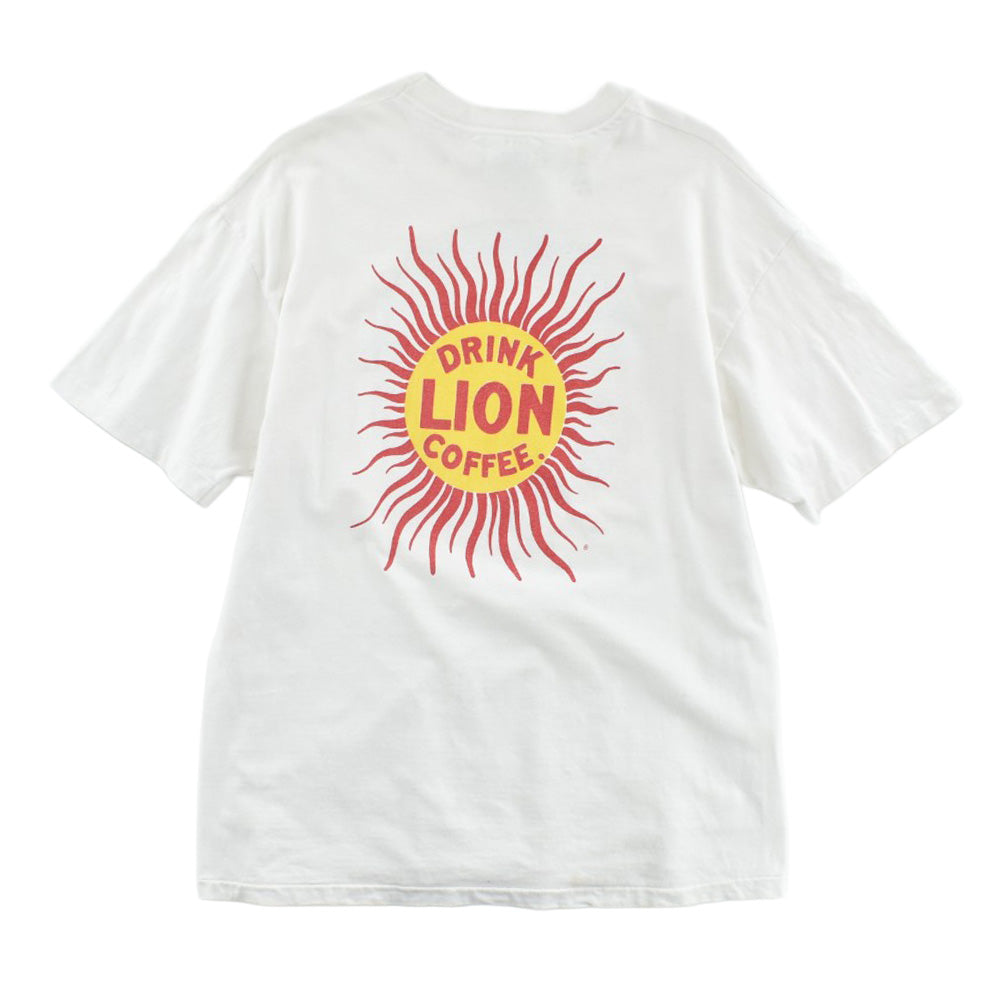 90’s LION COFFEE プリントTシャツ 260428H