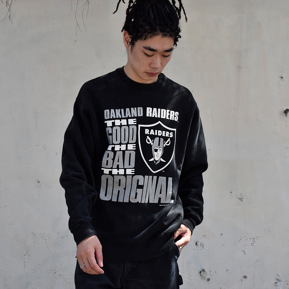 90's NFL Raiders スウェット USA製 230919