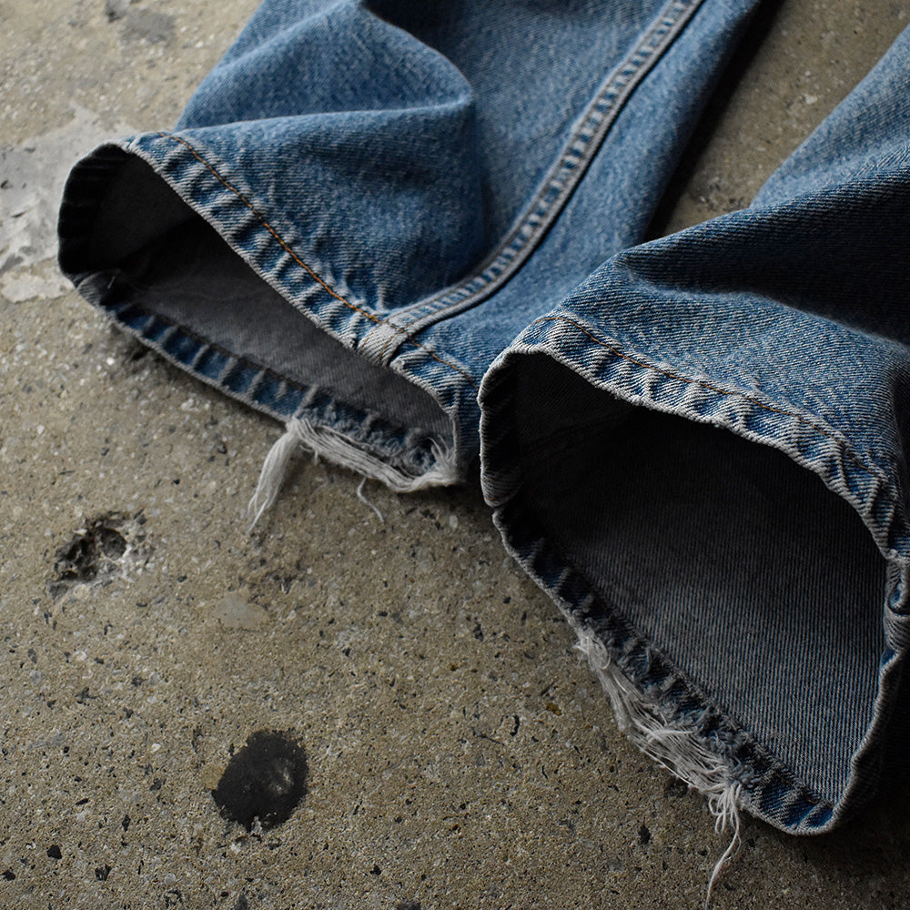 90's ダメージ！ Levi's 517 ブーツカットデニムパンツ USA製 240818H