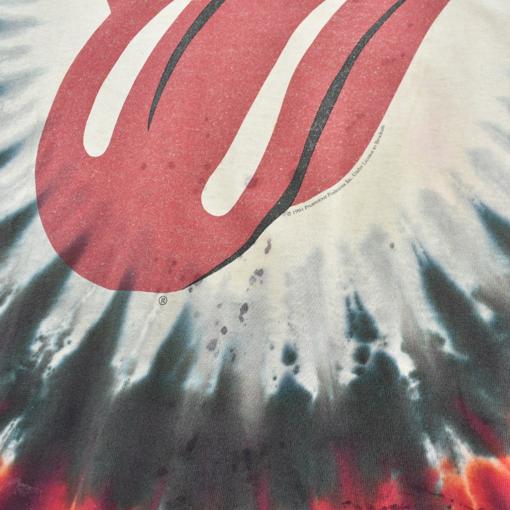 90’s The Rolling Stones "VOODOO LOUNGE" タイダイ ロックTシャツ 260522H