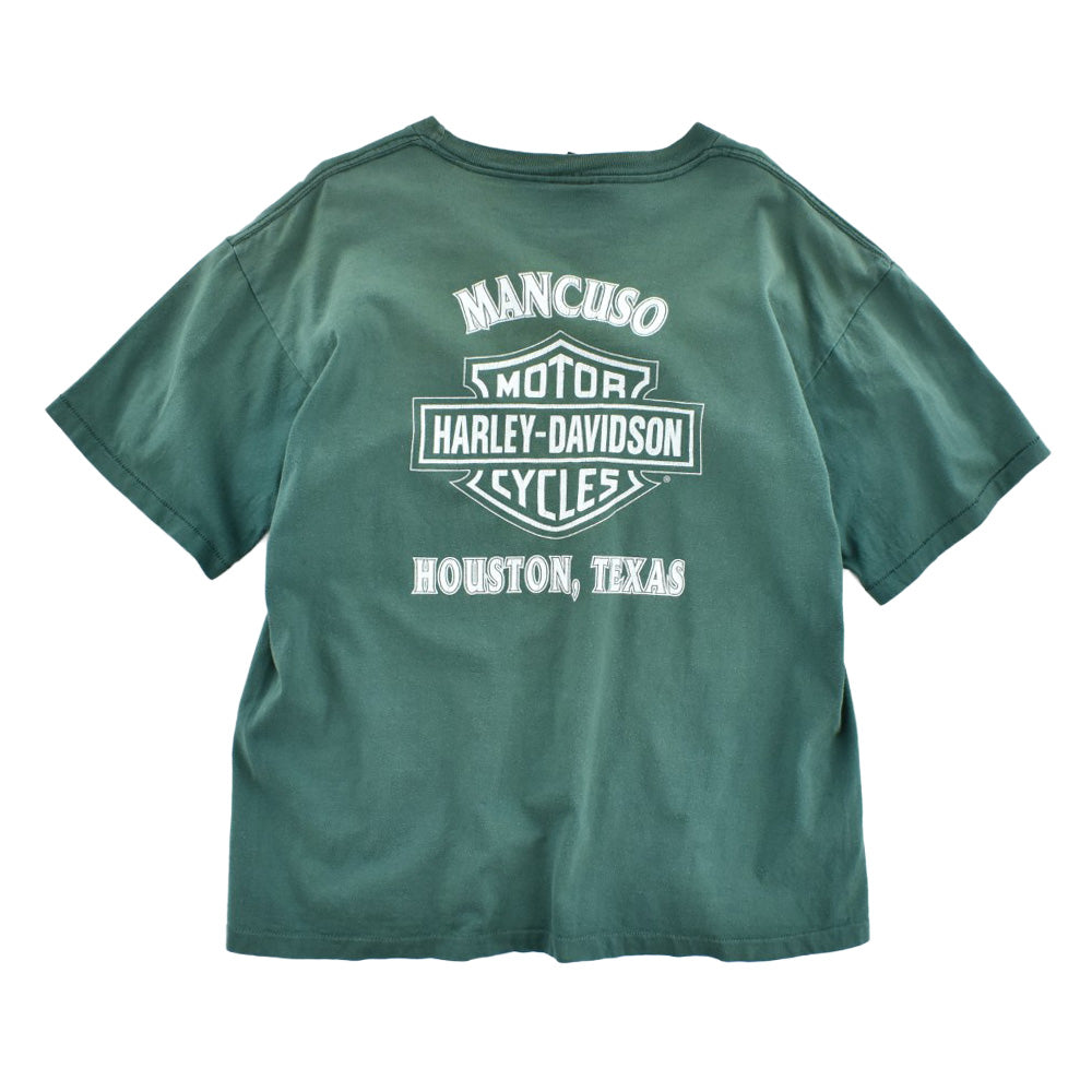 90's HARLEY-DAVIDSON ポケットTシャツ USA製 260821H
