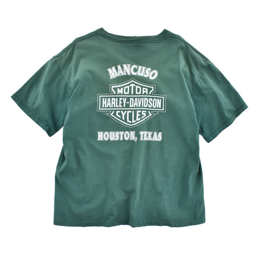 90's HARLEY-DAVIDSON ポケットTシャツ USA製 260821H