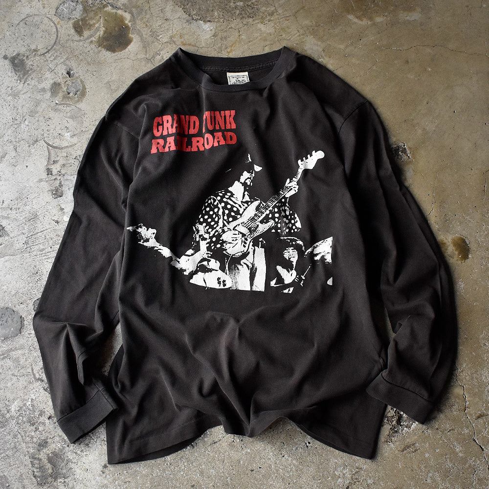 グランド・ファンク・レイルロード American Band 星条旗プリント ロングスリーブTシャツ 90年代 USA製 L ヴィンテージ