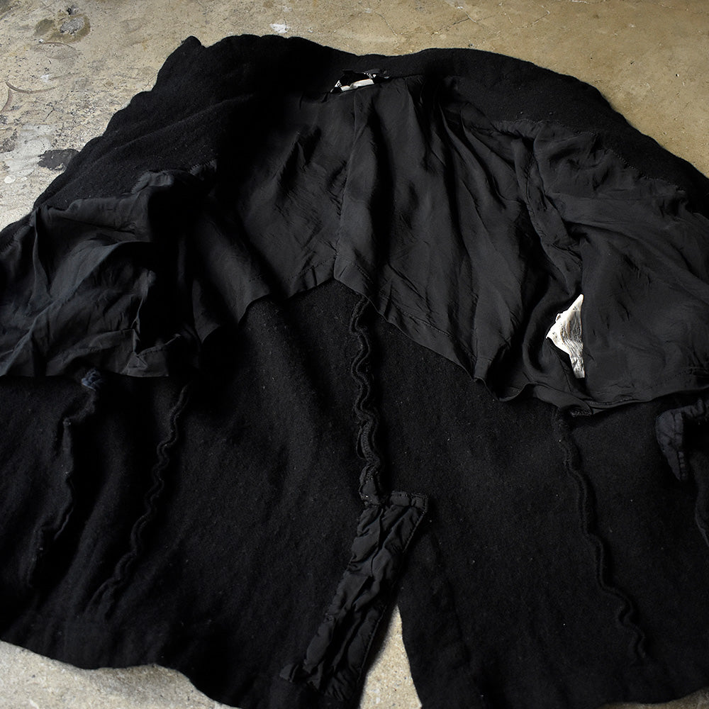 BLACK Comme des Garçons 94'復刻 縮絨ジャケット ブラックカラー！レア 240105H