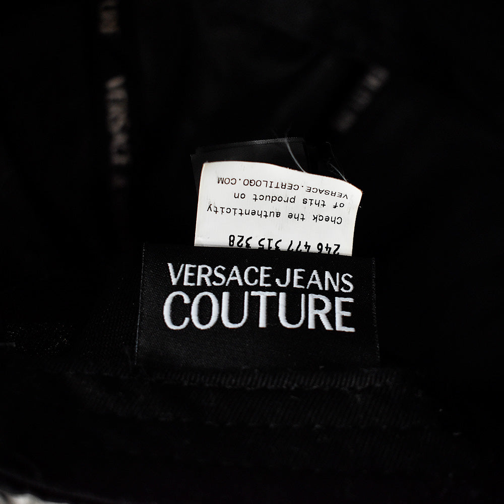 Y2K VERSACE JEANS COUTURE ロゴ刺繍 キャップ 250130H