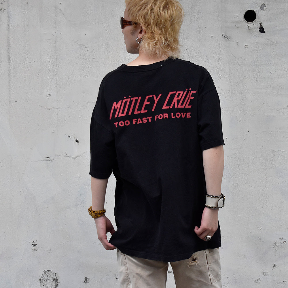 Y2K Mötley Crüe “Too Fast For Love” Tシャツ 240605H