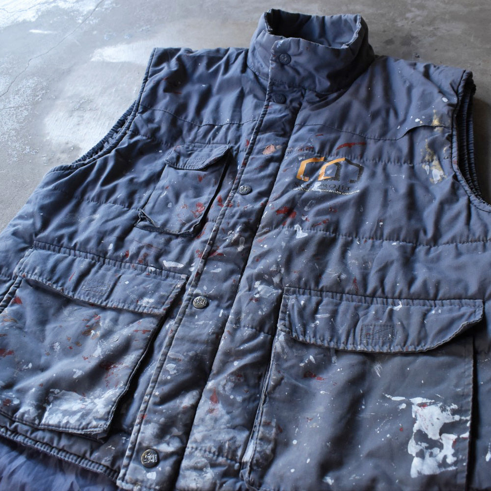 90’s ユーロワーク ベスト フェード＆ペンキ 251128H