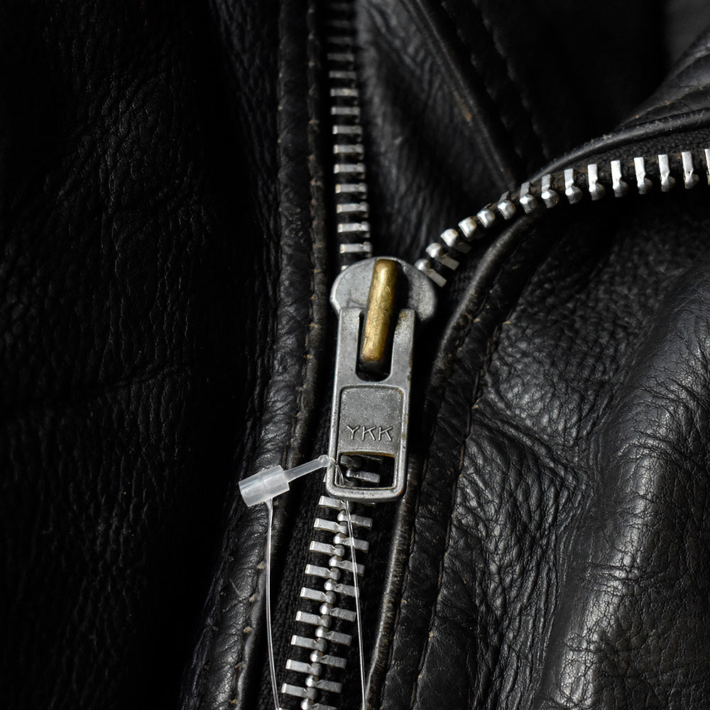 80's LEATHER 2000 ライダース レザージャケット 231204H