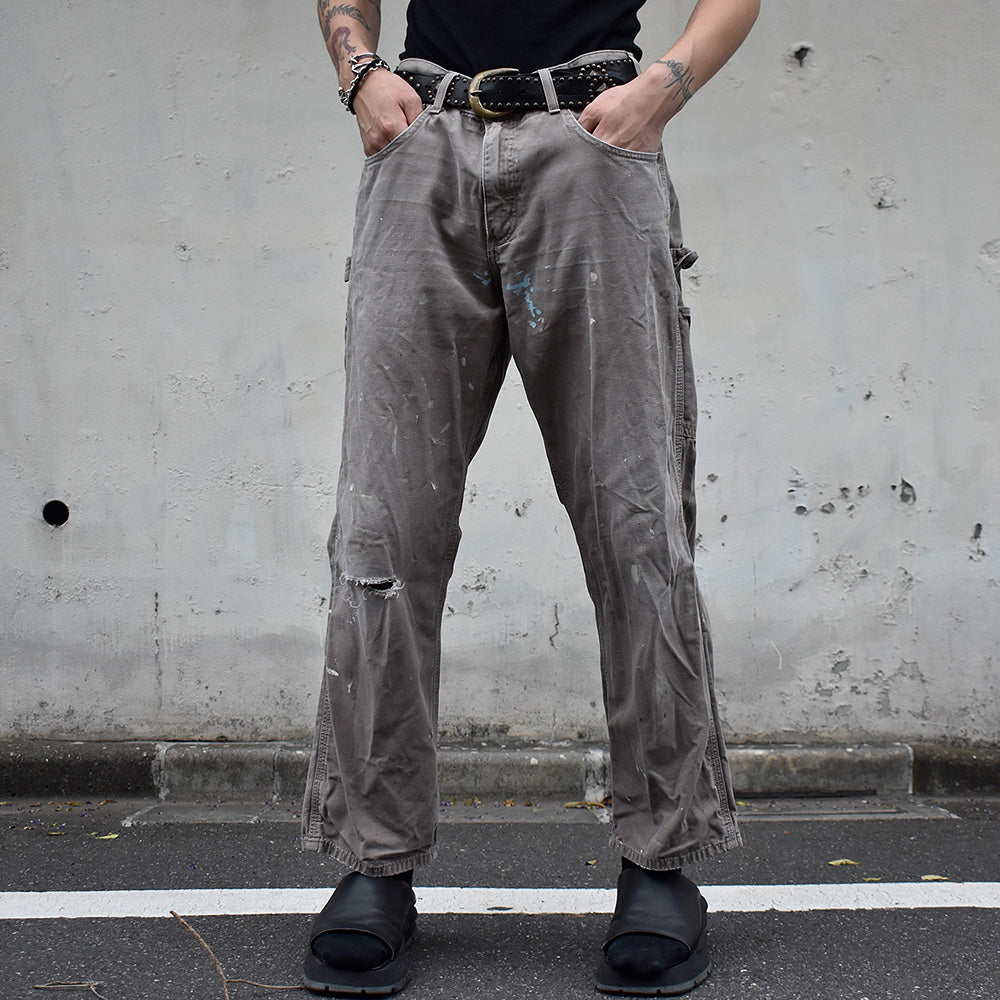 Y2K ダメージ！ペンキ！ Carhartt コットンペインターパンツ 230922H