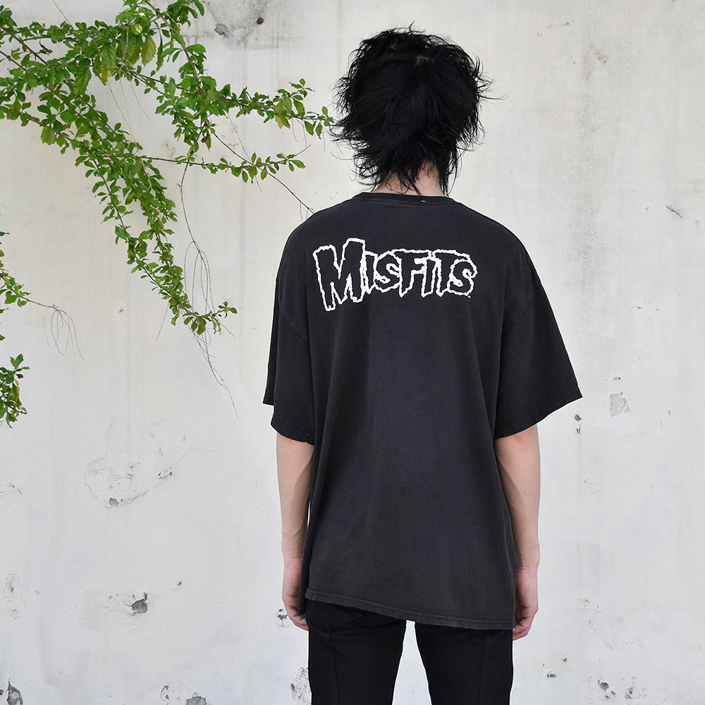 Y2K The Misfits “Skull” Tシャツ 250504H